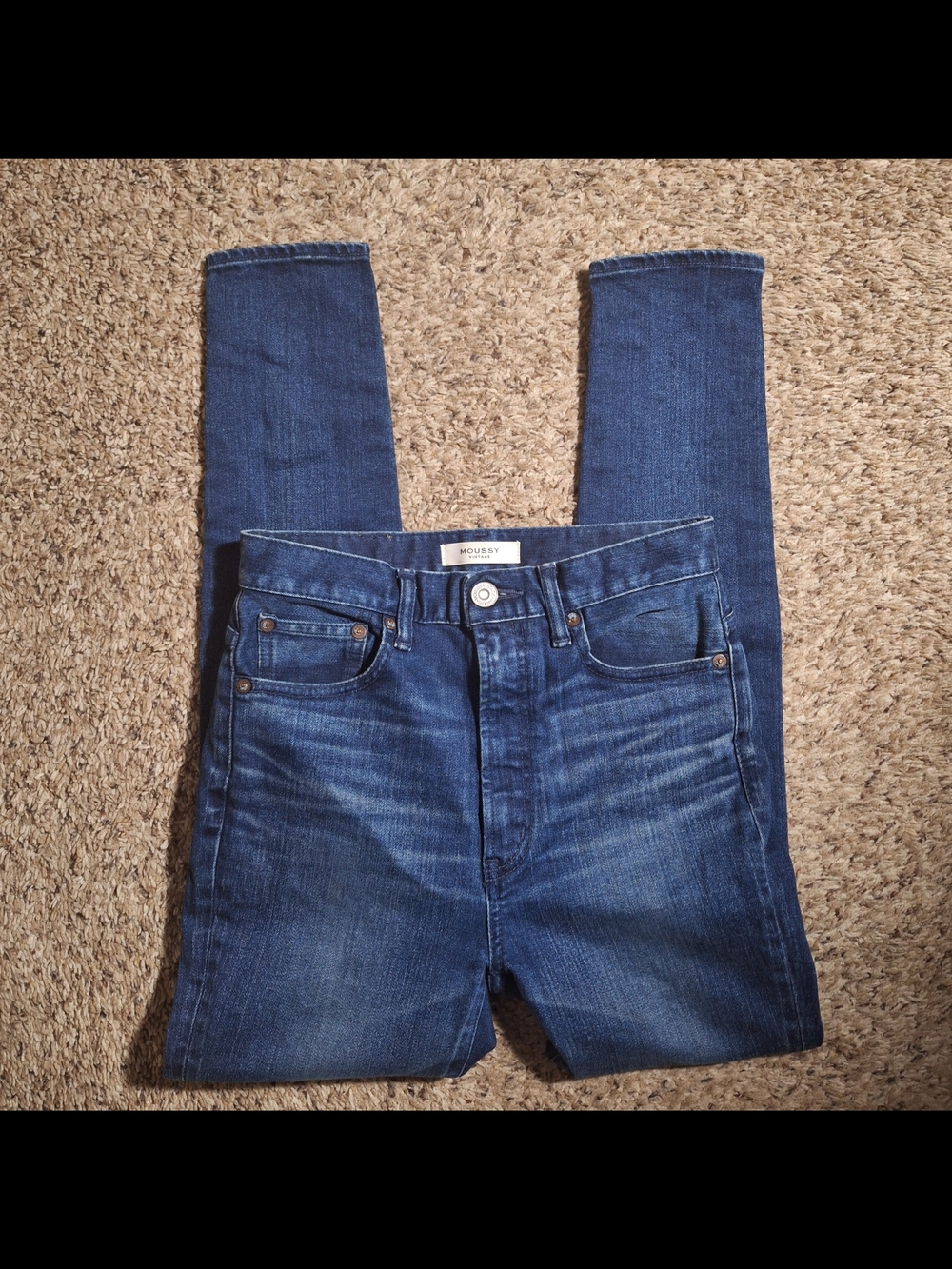 MOUSSY VINTAGE Premium Japanese Denim Jeans Size 26